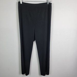 MISOOK Black Pants Straight Size 1X plus